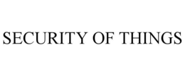 SECURITY OF THINGS trademark