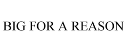 BIG FOR A REASON trademark