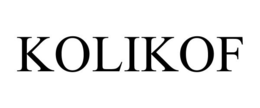KOLIKOF trademark