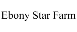 EBONY STAR FARM trademark