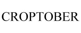 CROPTOBER trademark