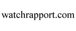WATCHRAPPORT.COM trademark