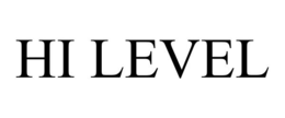 HI LEVEL trademark