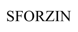 SFORZIN trademark