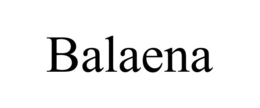 BALAENA trademark