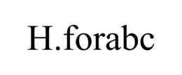 H.FORABC trademark