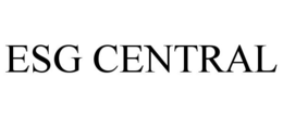 ESG CENTRAL trademark