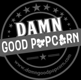 DAMN GOOD POPCORN WWW.DAMNGOODPOPCORN.COM trademark