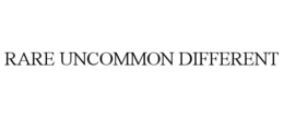 RARE UNCOMMON DIFFERENT trademark
