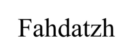FAHDATZH trademark