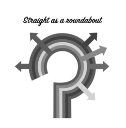 STRAIGHT AS A ROUNDABOUT trademark