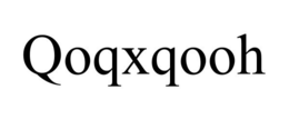 QOQXQOOH trademark