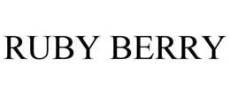 RUBY BERRY trademark