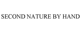 SECOND NATURE BY HAND trademark