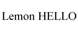 LEMON HELLO trademark