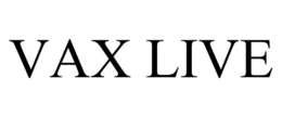 VAX LIVE trademark