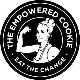 THE EMPOWERED COOKIE . EAT THE CHANGE. trademark