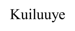 KUILUUYE trademark