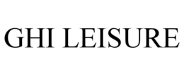 GHI LEISURE trademark