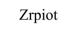 ZRPIOT trademark