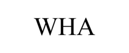 WHA trademark
