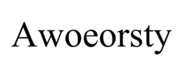 AWOEORSTY trademark