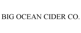 BIG OCEAN CIDER CO. trademark
