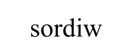 SORDIW trademark