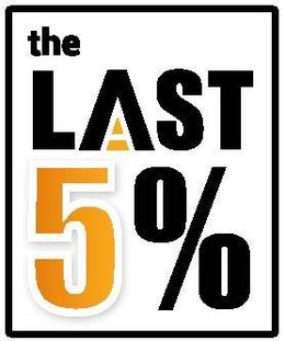 THE LAST 5% trademark