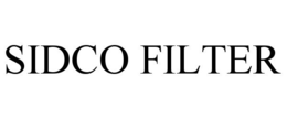 SIDCO FILTER trademark