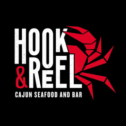 HOOK & REEL CAJUN SEAFOOD AND BAR trademark