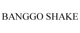 BANGGO SHAKE trademark