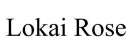 LOKAI ROSE trademark