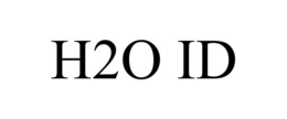 H2O ID trademark