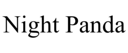 NIGHT PANDA trademark
