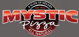 MYSTIC PIZZA A SLICE OF HEAVEN EST. 1973 ALL NATURAL trademark