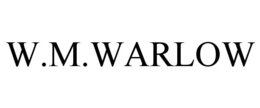 W.M.WARLOW trademark