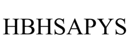 HBHSAPYS trademark