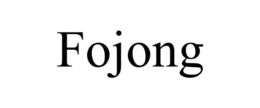 FOJONG trademark