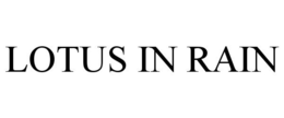 LOTUS IN RAIN trademark