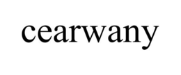 CEARWANY trademark