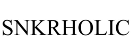 SNKRHOLIC trademark