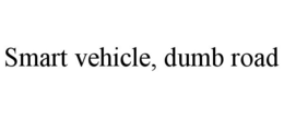 SMART VEHICLE, DUMB ROAD trademark