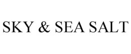 SKY & SEA SALT trademark