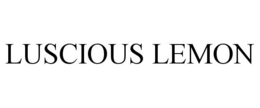 LUSCIOUS LEMON trademark