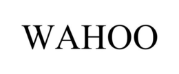 WAHOO trademark