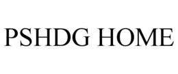 PSHDG HOME trademark