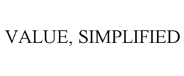 VALUE, SIMPLIFIED trademark