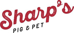 SHARP'S PIG & PET trademark