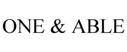 ONE & ABLE trademark